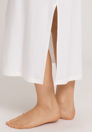 Kalea Floral Tulle Cotton Nightgown | Off White 74787-102